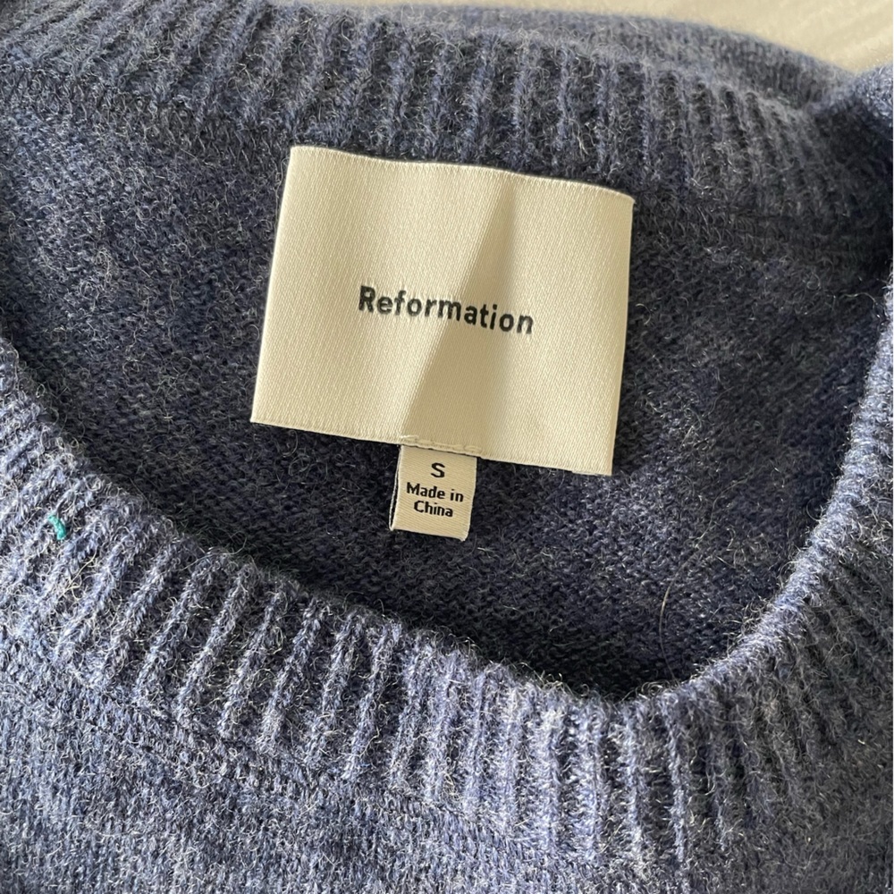 Reformation Boyfriend Cashmere Sweater